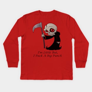 Little Reaper - Grim Reaper Kids Long Sleeve T-Shirt